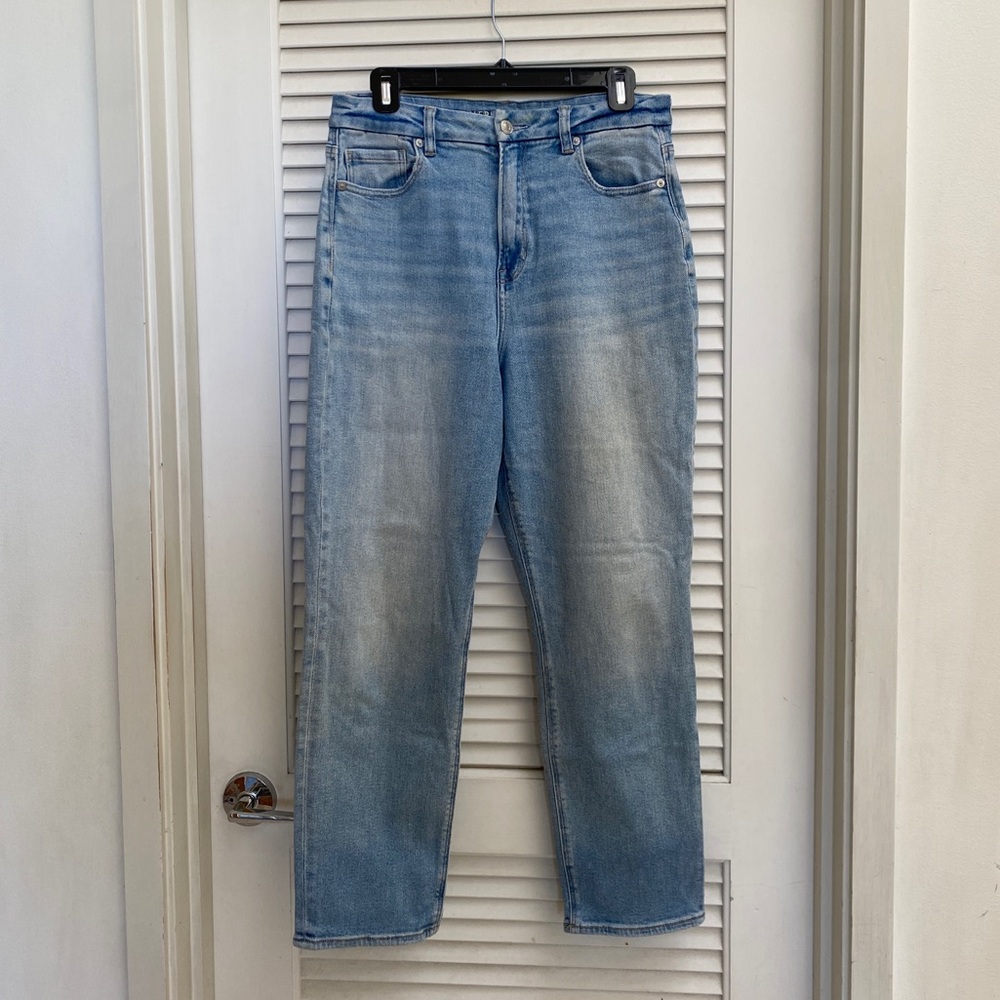 American Eagle Blue Wide Leg Jean
